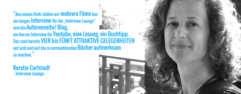 <b>Kerstin Carlstedt</b> von „Interview-Lounge“: Wir geben Autoren ein Gesicht und ... - carlstedt_kerstin-770x300